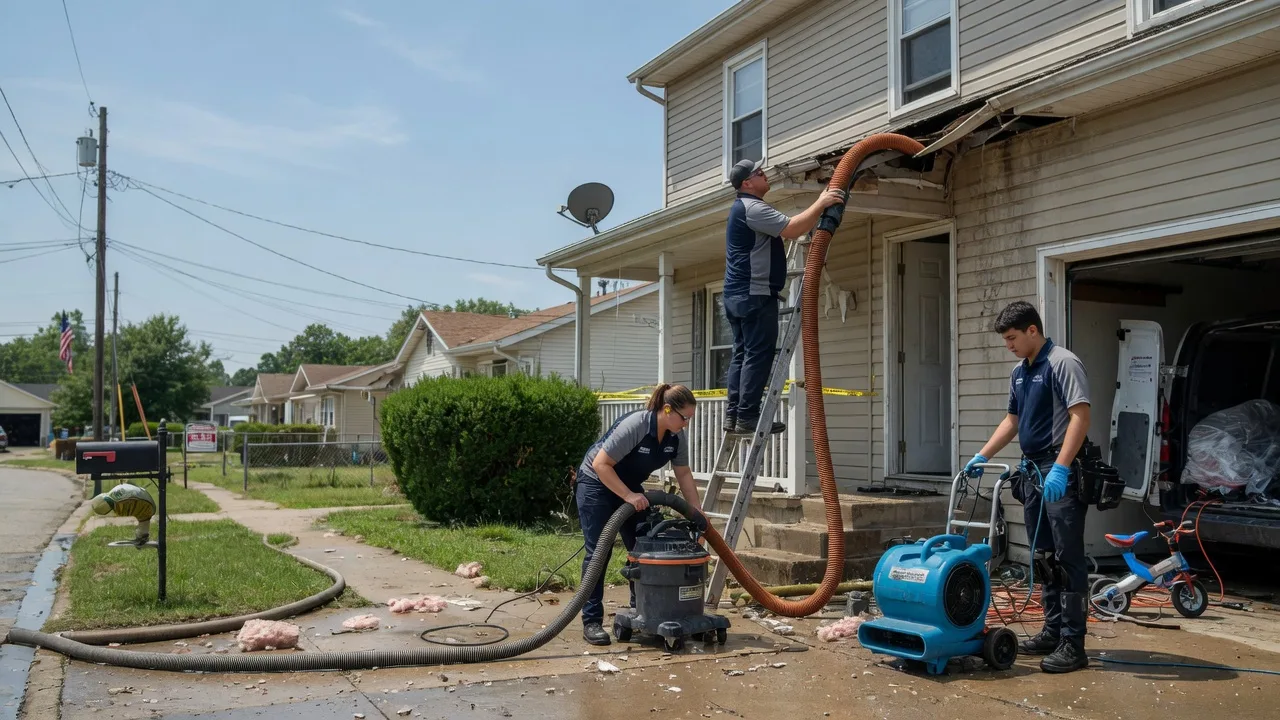 Water Damage Restoration in Henrietta, MO near me
